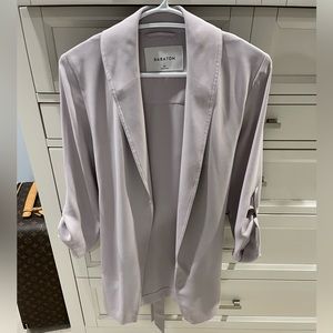 Babaton pink light jacket with tie for the back or front as a belt